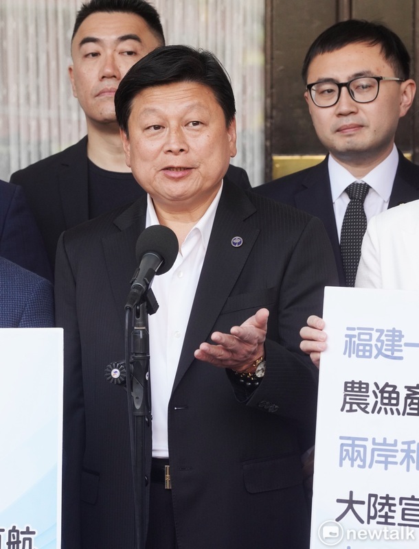 訪中遭批接受經濟統戰，國民黨團總召傅崐萁要執政者有高度解決兩岸問題。 圖：張良一/攝（資料照）