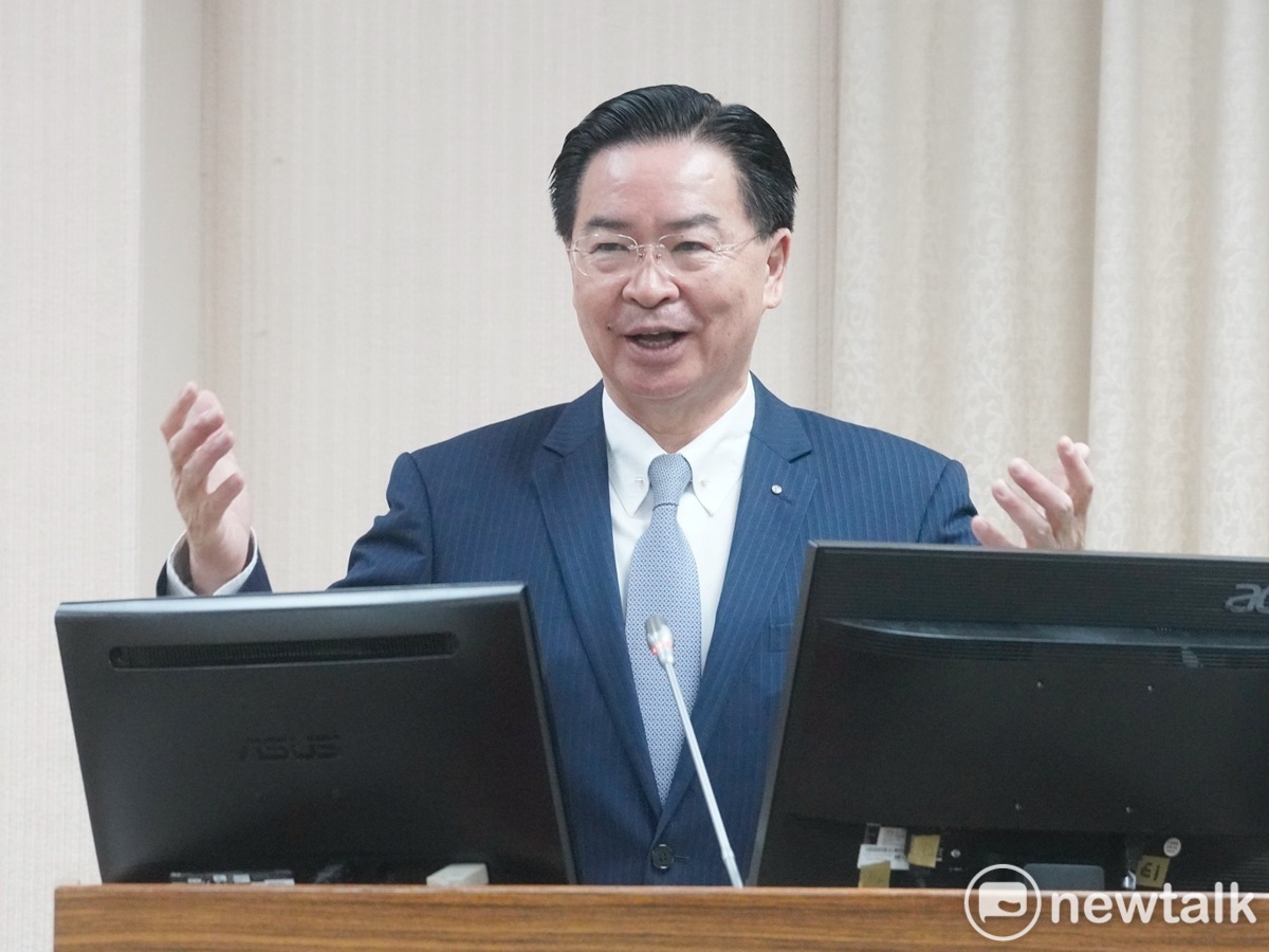 外交部長吳釗燮。 圖：張良一/攝