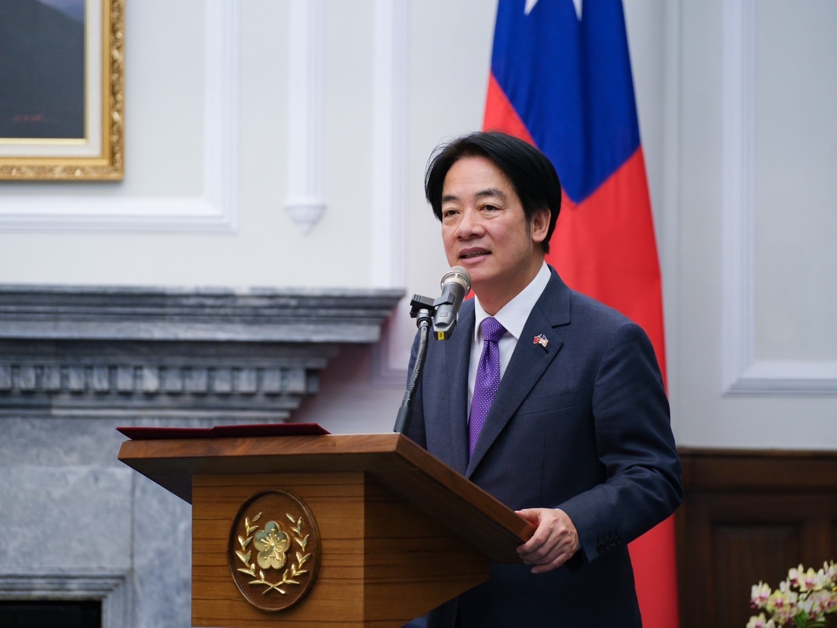 陳淞山認為，如果賴清德總統團隊都能夠精準掌握美、中關係與發展態勢，也能在對中問題上採取更加「知中」的判別與做法，將有助於台海和平穩定的維護。 圖：總統府提供（資料照）