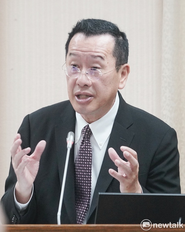 國防部長顧立雄出席立法院院會。 圖：張良一攝