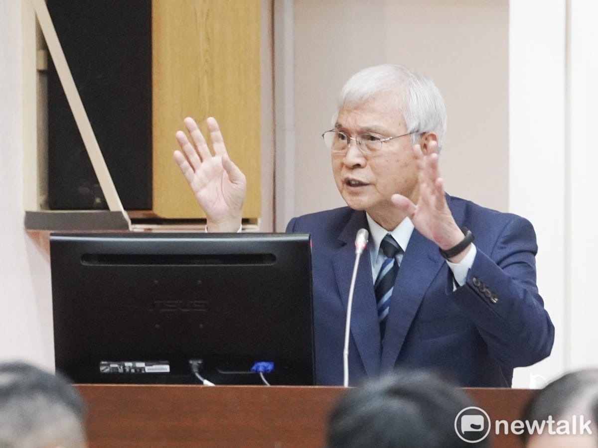 中央銀行總裁楊金龍。 圖：張良一／攝