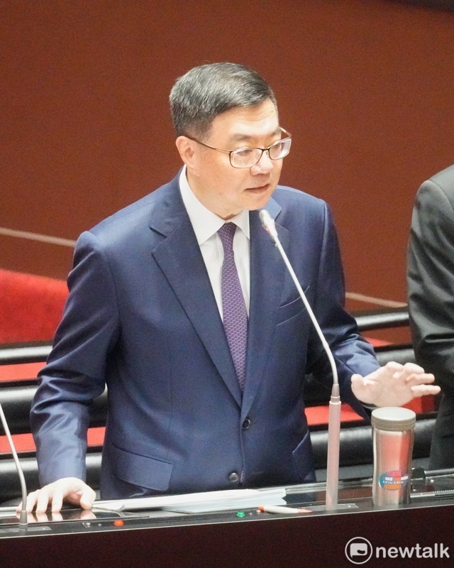 行政院長卓榮泰在立院院會備詢。 圖：張良一/攝