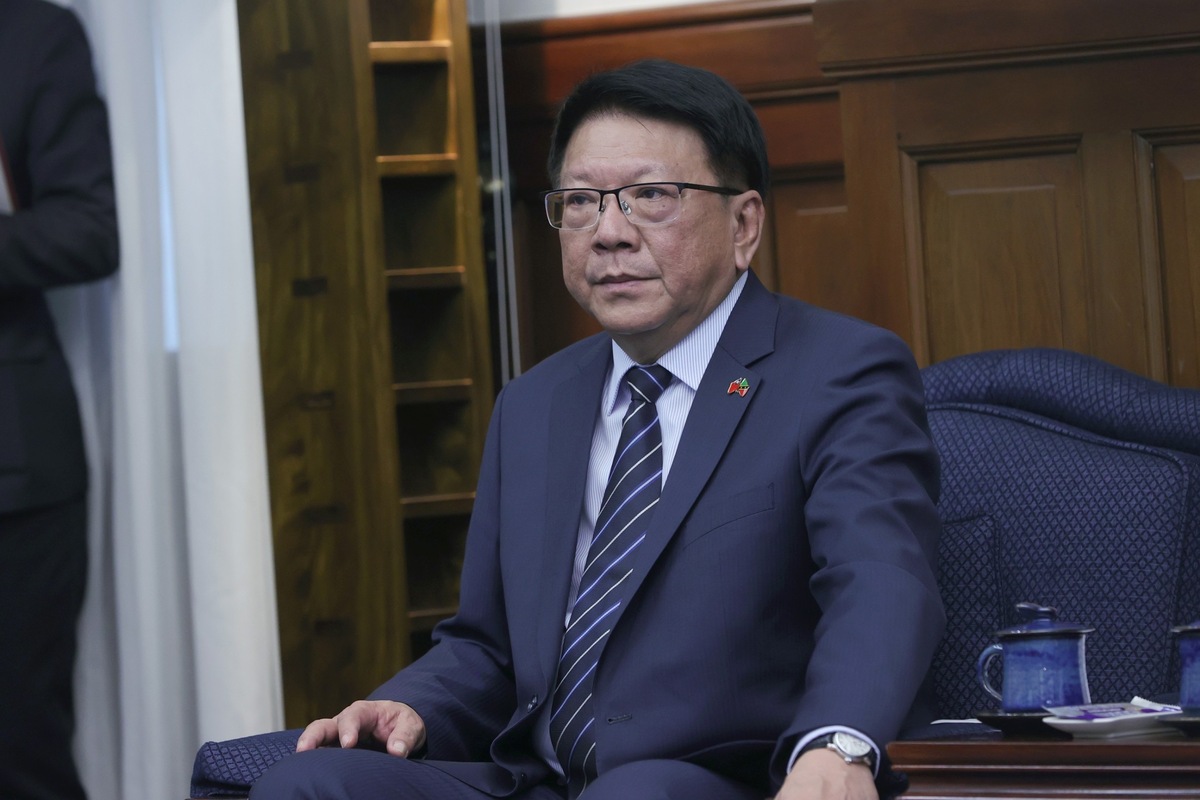 總統府秘書長潘孟安。 圖：總統府提供