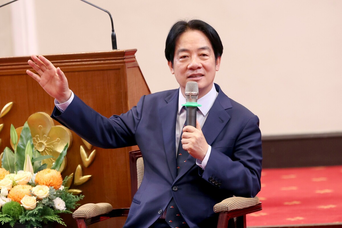 總統賴清德尊重鄭文燦請辭決定，並盼司法單位儘速釐清事實。 圖：總統府提供