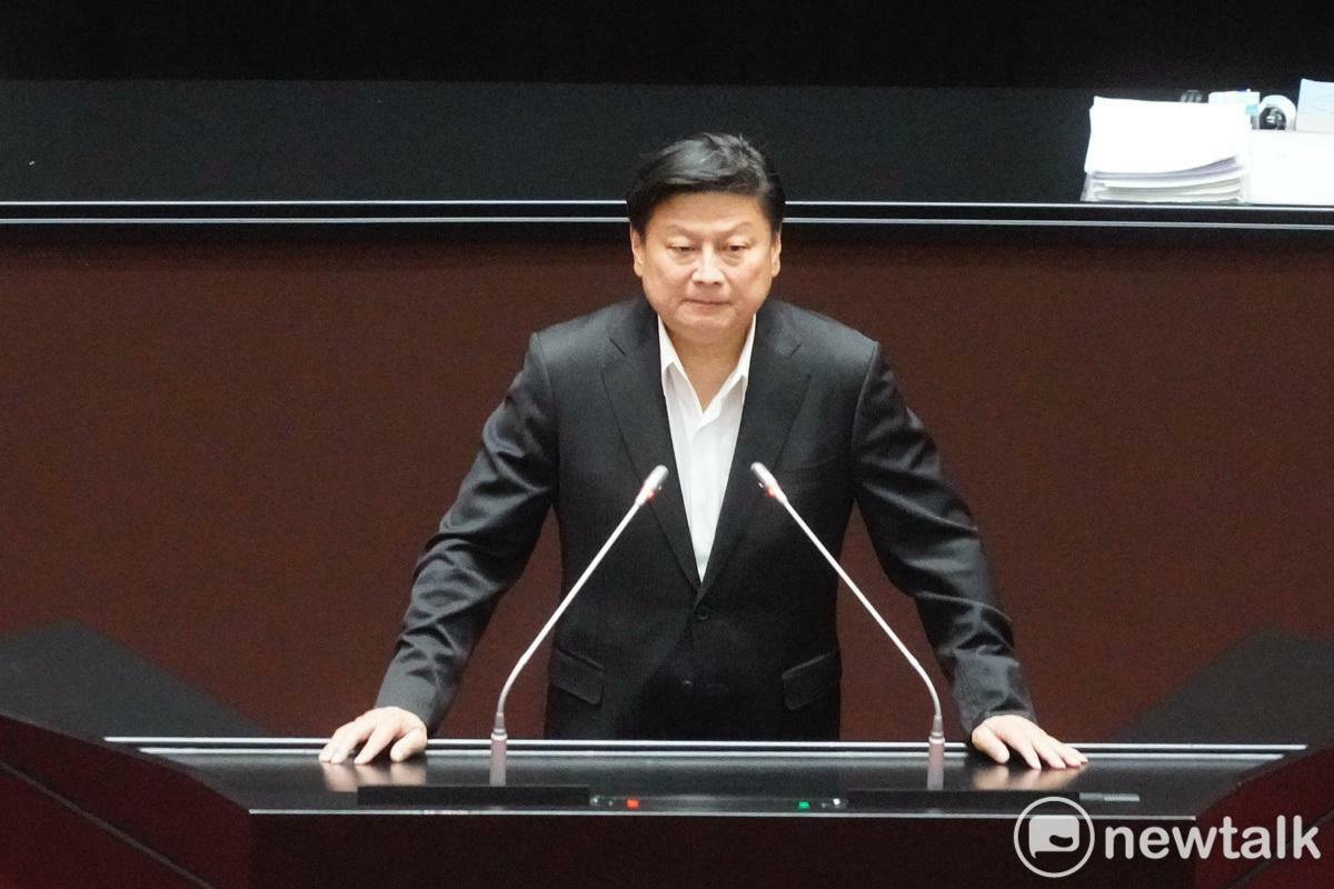 國民黨立院黨團總召傅崐萁。 圖：張良一/攝（資料照）