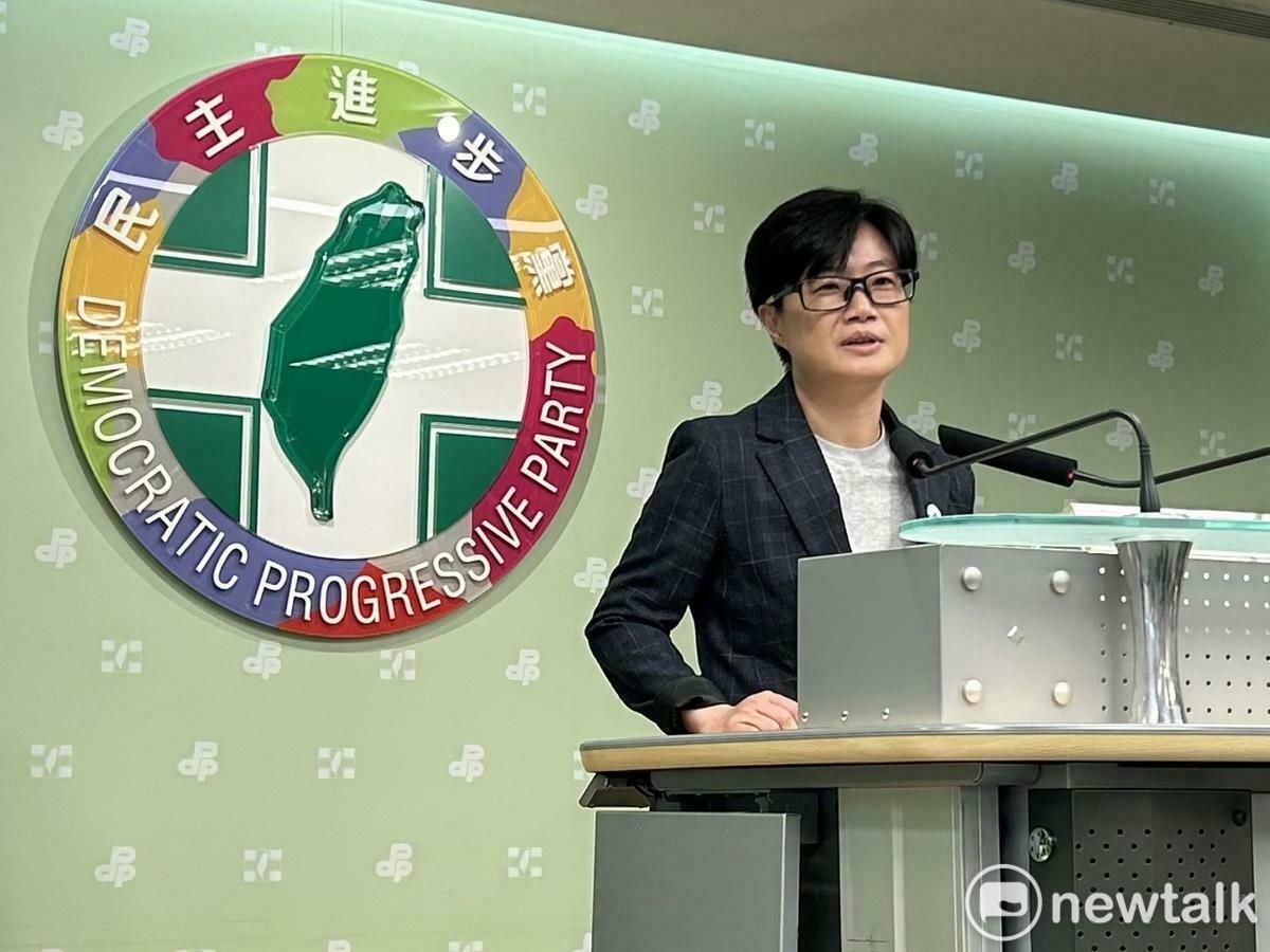 民進黨副秘書長楊懿珊將駐任駐美國公使。 圖：黃宣尹 / 攝