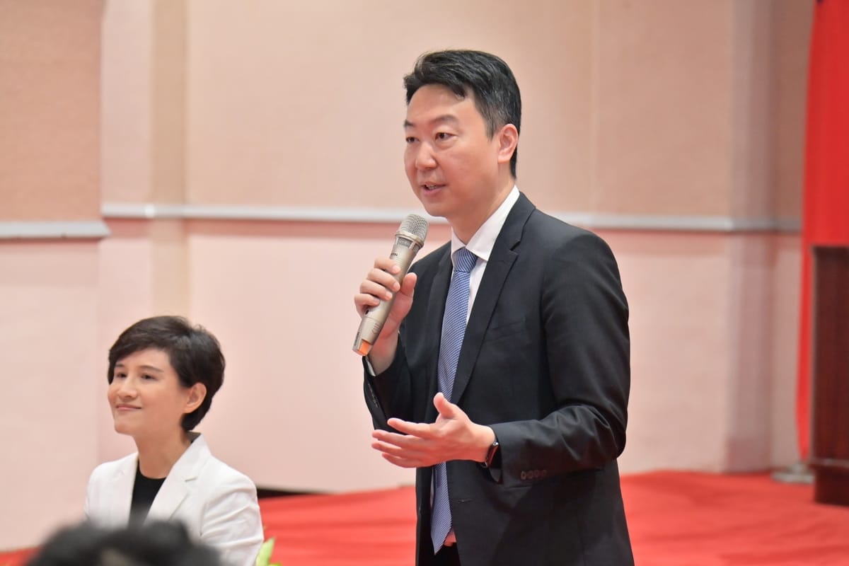 行政院發言人陳世凱。 圖：翻攝自陳世凱臉書