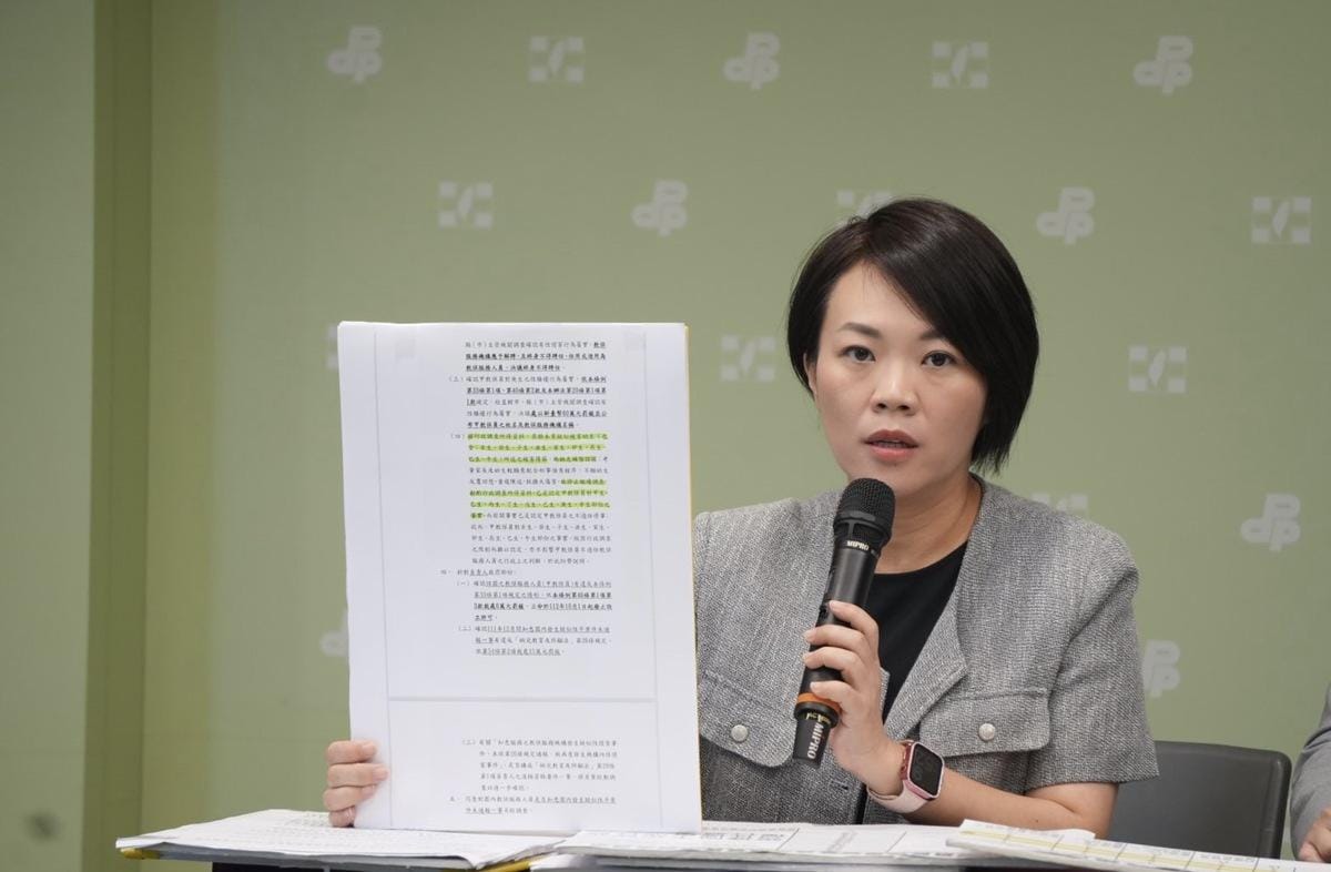 台北市議員簡舒培。 圖：民進黨/提供