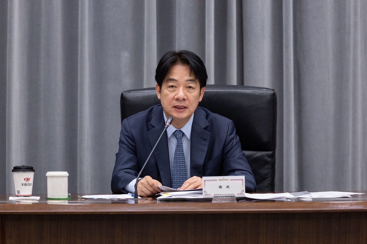 總統賴清德將主持「國家氣候變遷對策委員會」首場會議。 圖：總統府提供