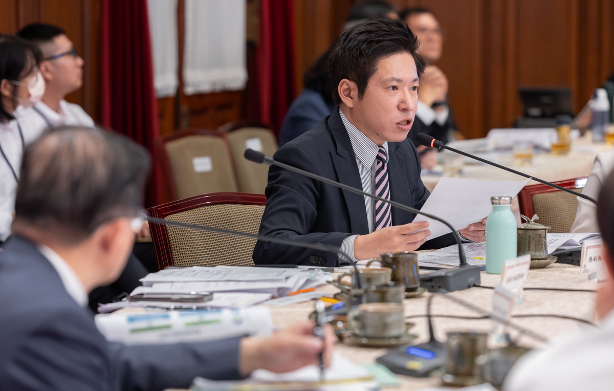 總統府副秘書長張惇涵。（資料照片） 圖：總統府提供（資料照）