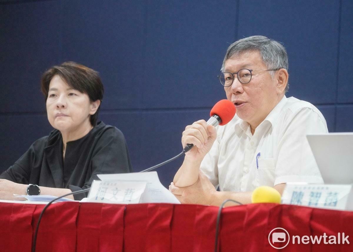 吳靜怡感嘆，過去為柯文哲做事的人，如今隨著柯文哲出事，都被民眾黨跟柯文哲甩得一乾二凈，讓這些曾經為你做事的人背鍋。 圖：張良ㄧ／攝（資料照）