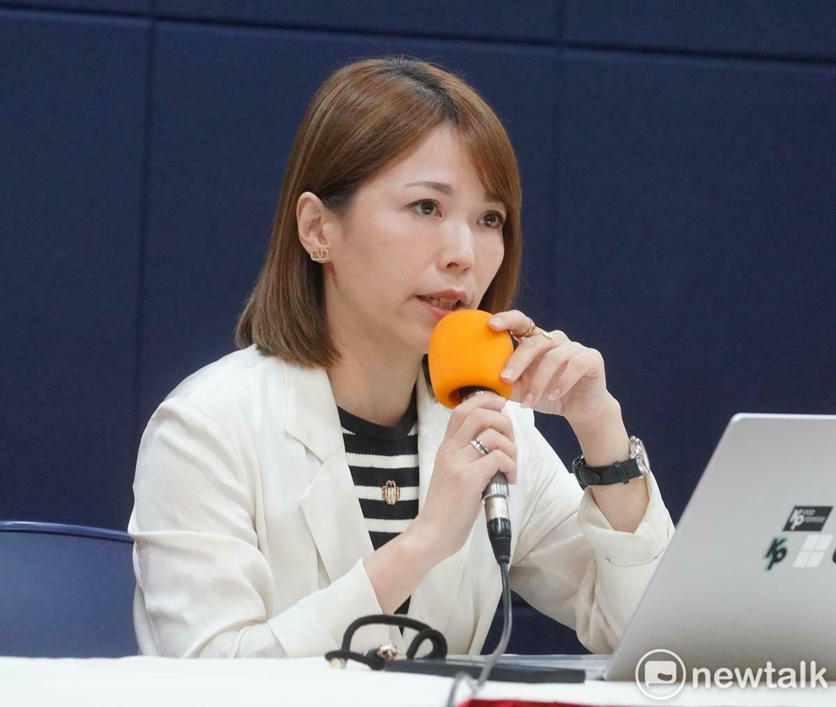 針對蔡壁如日前在節目中的發言，民眾黨立法院黨團主任陳智菡回應認為，蔡壁如的發言違背因果關係，更進一步指出有給職的顧問「不應參與黨務」。（資料照片） 圖：張良一 / 攝（資料照）
