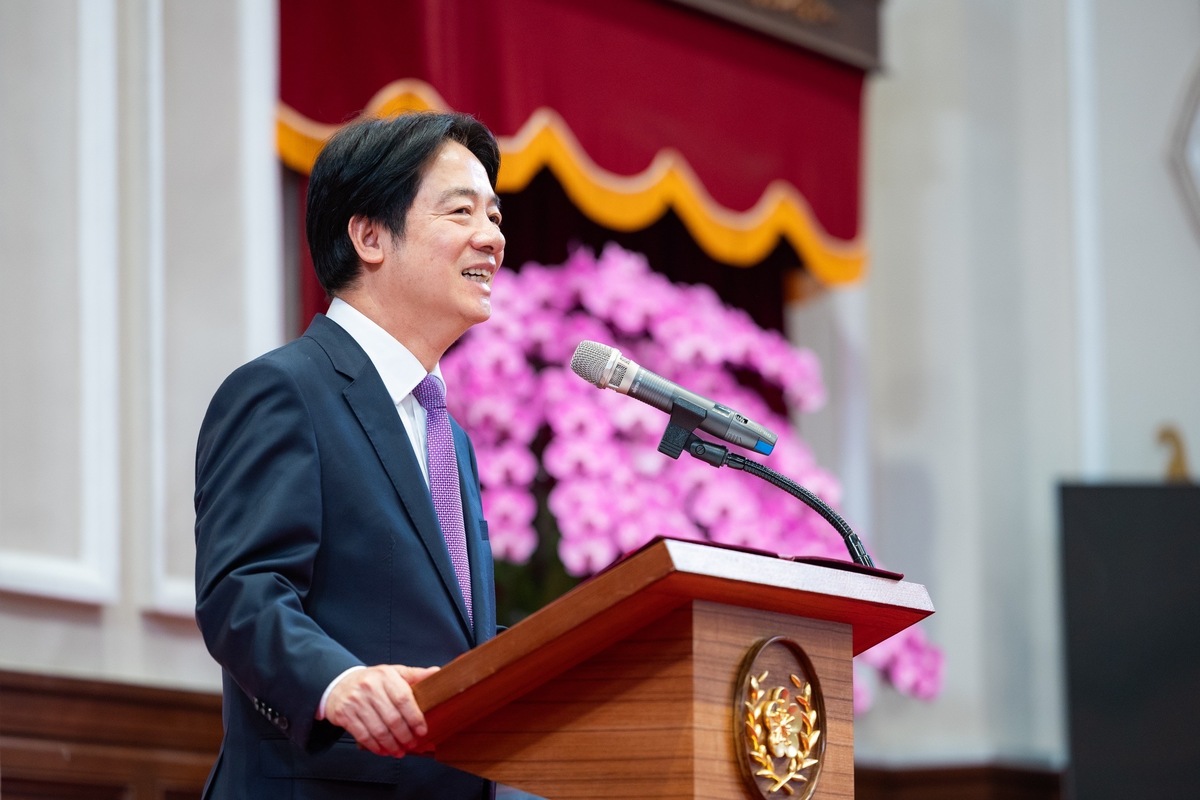 總統賴清德主張「和平四大支柱行動方案」，帶領台灣拓展國際空間。 圖：總統府提供（資料照）