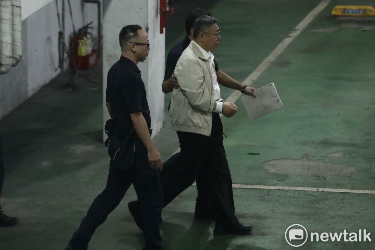 民眾黨主席柯文哲涉京華城弊案，昨日遭台北地院裁定羈押禁見。 圖：周煊惠 / 攝（資料照）