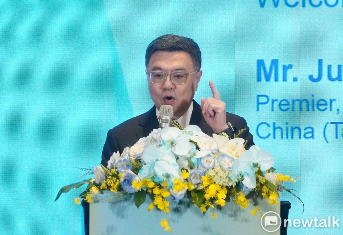 行政院長卓榮泰今（11）日出席2024年亞洲選舉官署協會會員大會開幕式。 圖：張良一/攝