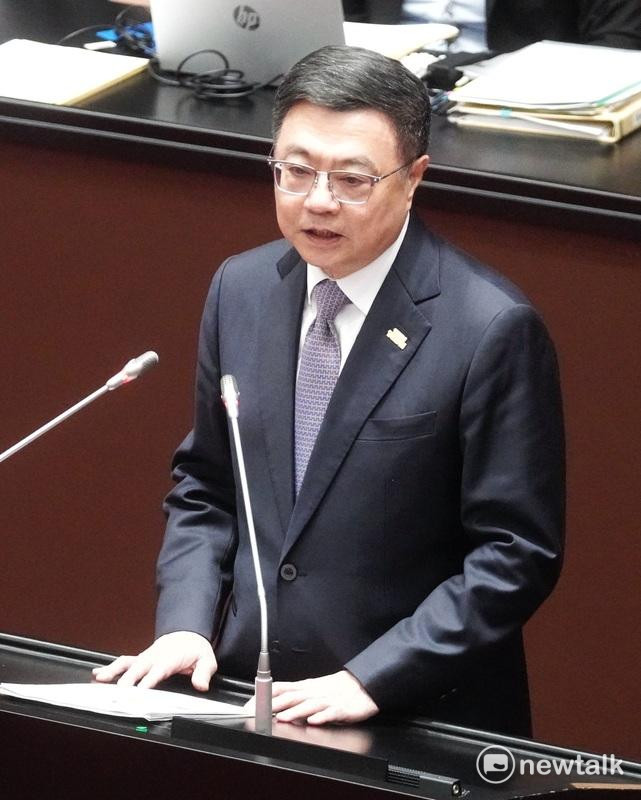 行政院長卓榮泰在立法院院會進行施政報告。 圖：張良一/攝（資料照）
