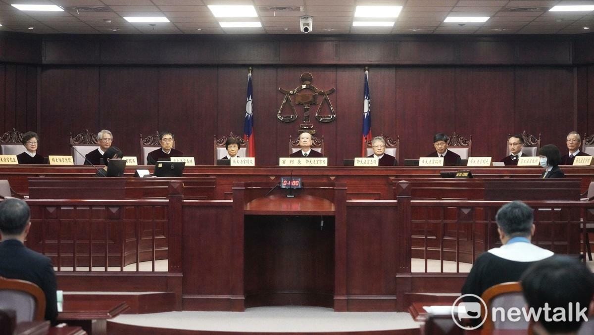 法務部表示，台灣司法獨立評比下滑的重要原因，是憲法法庭長時間停擺。圖為憲法法庭。 圖：張良一/攝 （資料照）