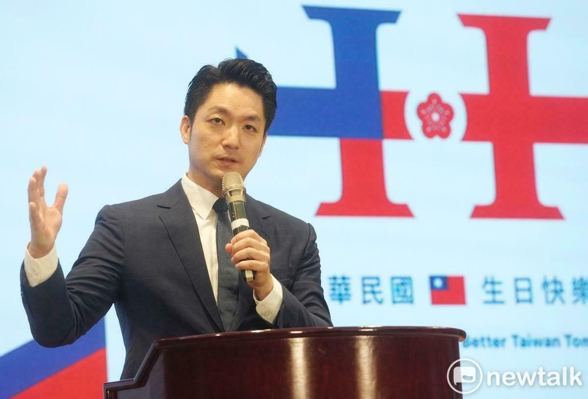台北市長蔣萬安出席中華民國各界慶祝113年國慶記者會。 圖：張良一 / 攝