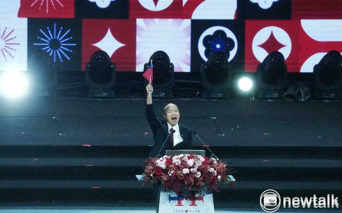 稱中華民國國旗最漂亮 韓國瑜問國人：多久沒愛自己的國家？