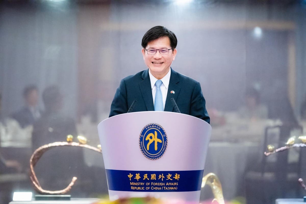 外交部長林佳龍。 圖：翻攝自林佳龍臉書