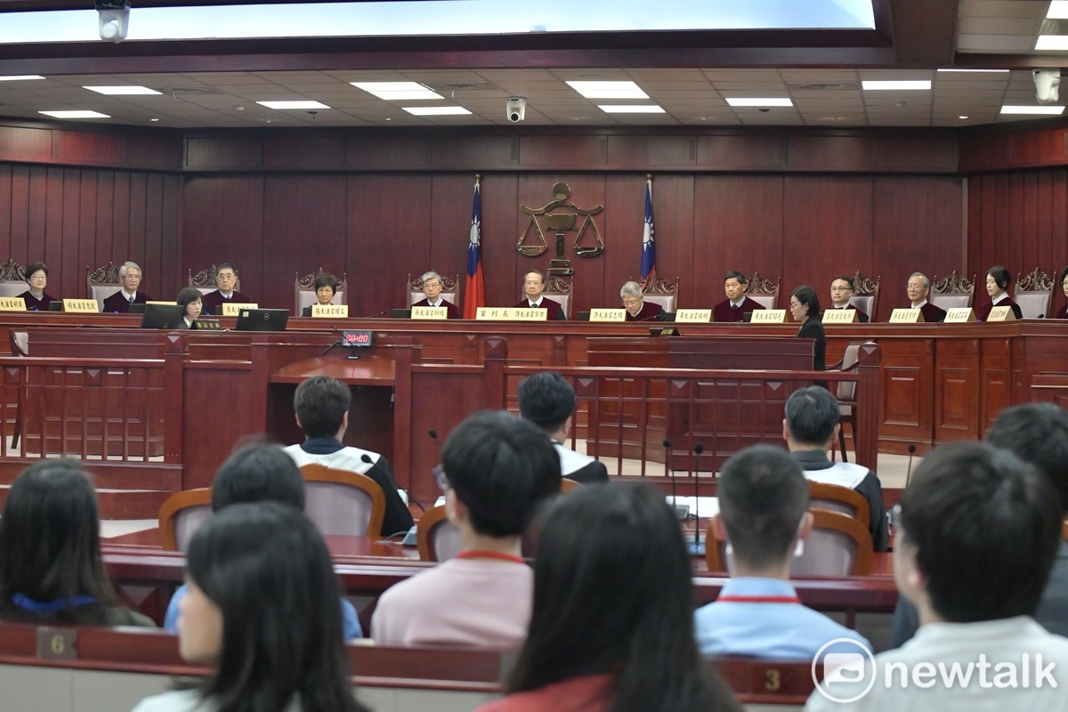 憲法法庭今（25）日判決國會擴權違憲。 圖：張良一/攝
