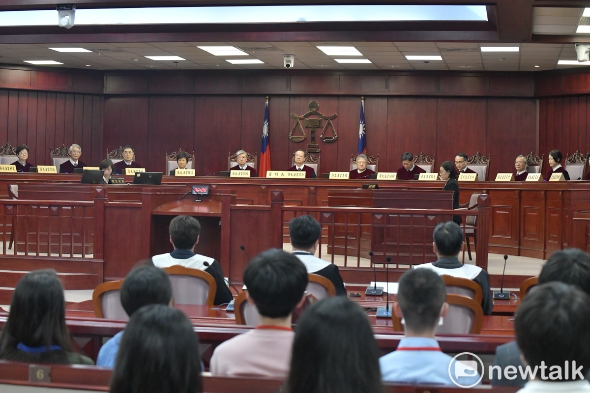 憲法法庭。(示意圖) 圖：張良一/攝