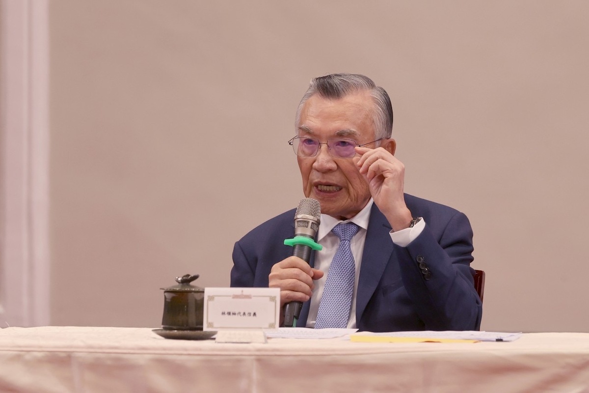 林信義連兩年擔任APEC領袖代表。 圖：總統府提供