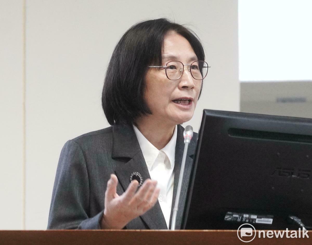 公平會主委李鎂在立院經濟委員會備詢。（資料照片） 圖：張良一/攝