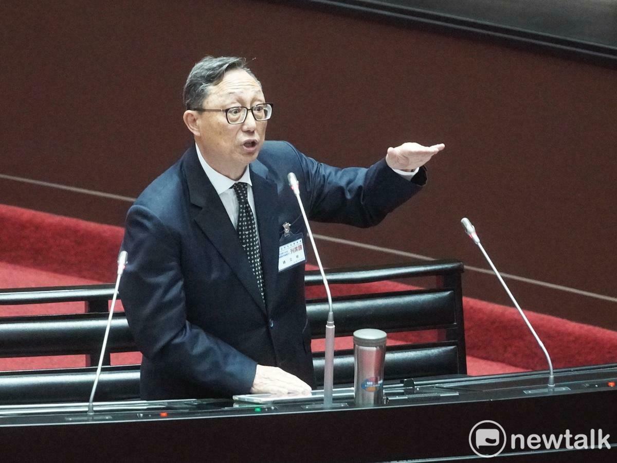 司法院副院長被提名人姚立明列席立法院全院委員會。 圖：張良一/攝