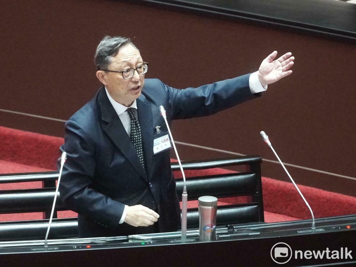 司法院副院長被提名人姚立明列席立法院全院委員會。 圖：張良一/攝