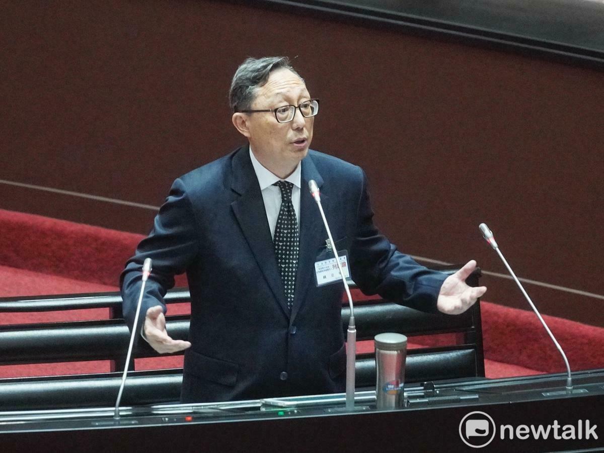 司法院副院長被提名人姚立明列席立法院全院委員會。 圖：張良一/攝