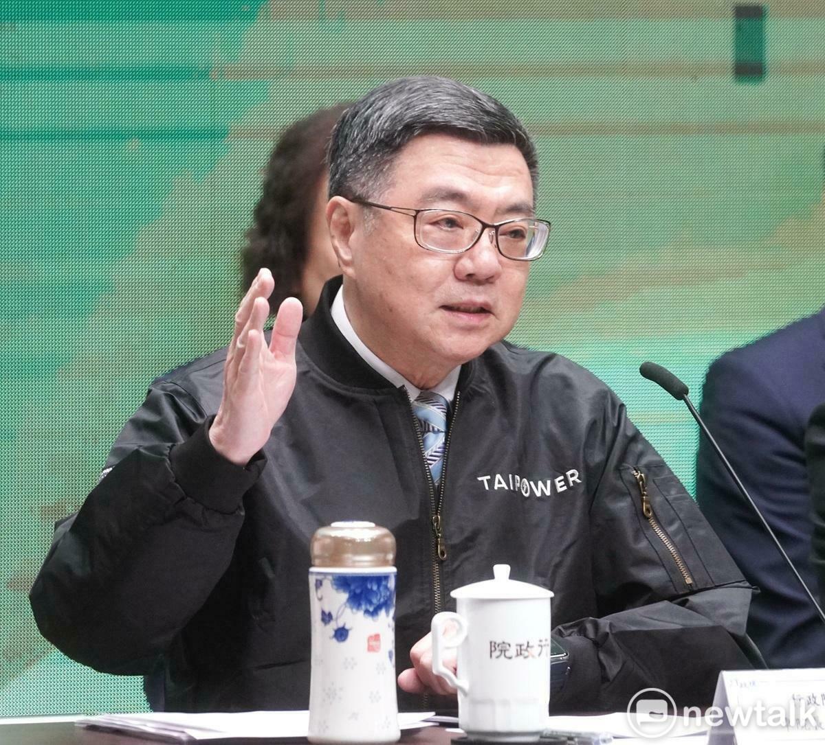 行政院長卓榮泰今（21）天第三度率副院長鄭麗君及多個部會首長舉行記者會，回應立法院大幅刪減114年度中央政府總預算。 圖：張良一/攝