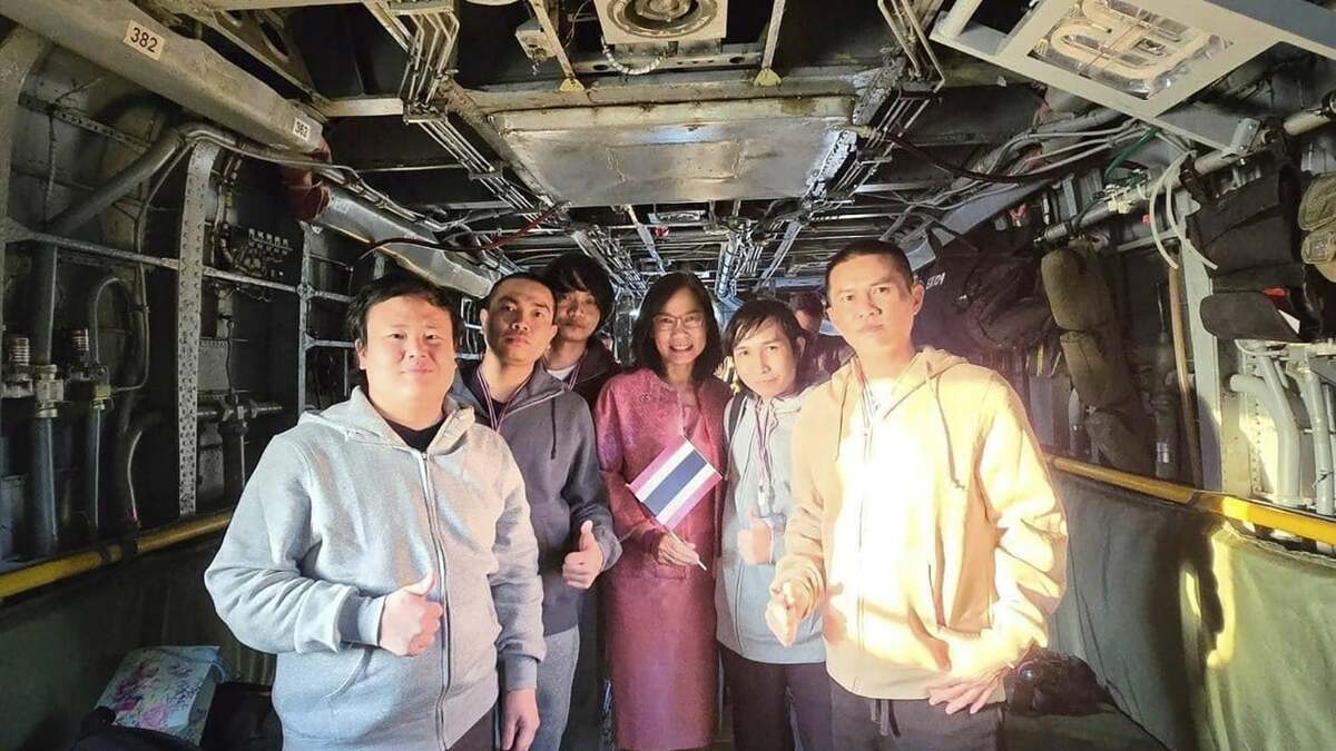 5名在加薩被囚禁一年多的泰國人質獲釋返國。 圖：截自「x」@ai_daytrading