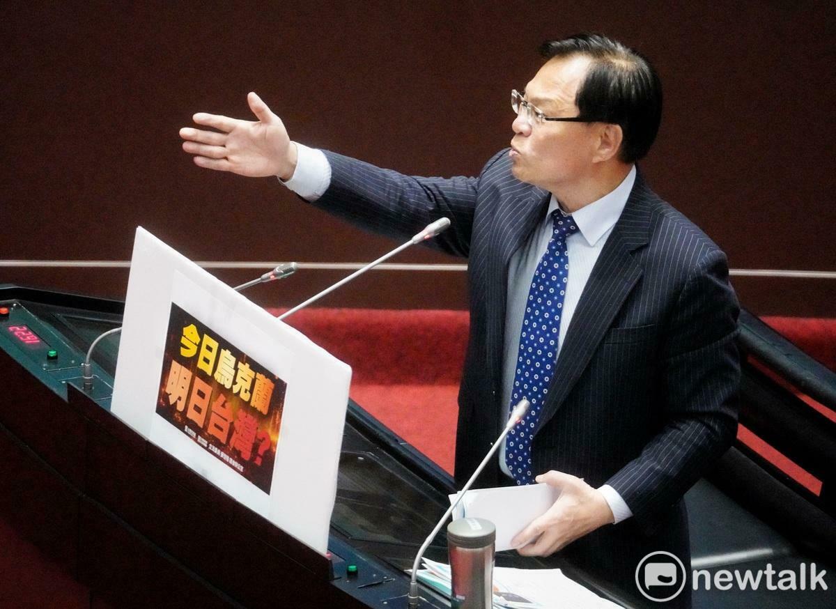 台灣民眾黨立委張啟楷。 圖：張良一/攝