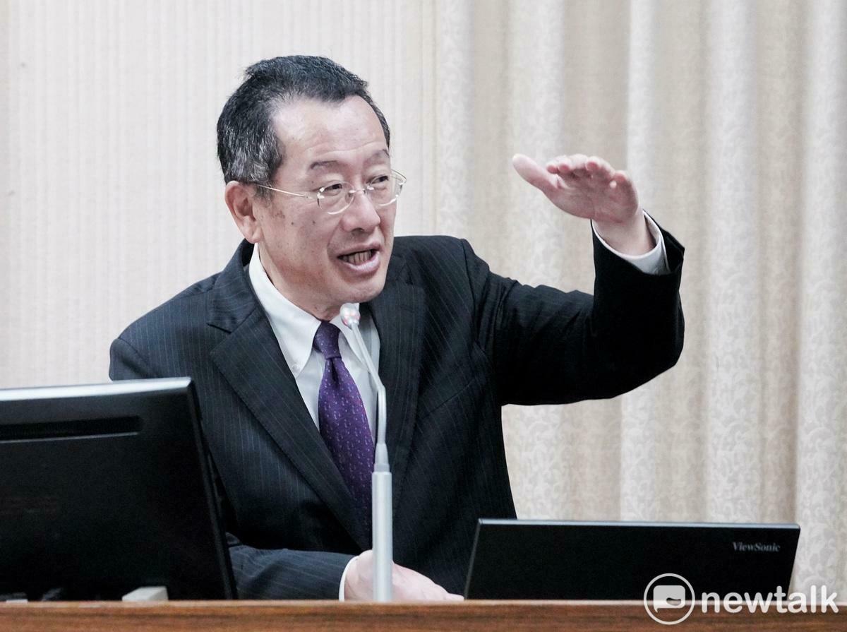 國防部長顧立雄今日強調，未來檢審分立、軍法官人事不受國防部控制。 圖：張良一/攝