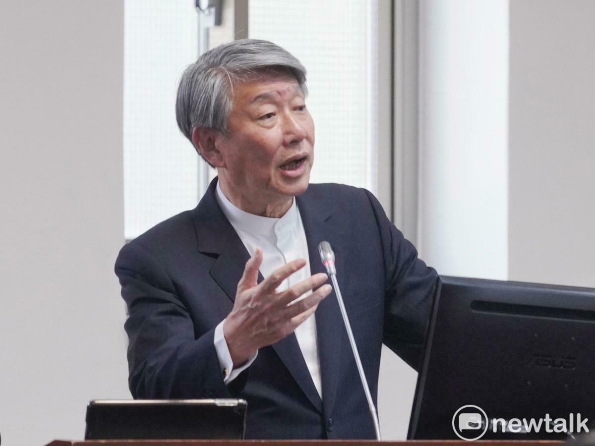 經濟部長郭智輝在立院經濟委員會備詢。 圖：張良一/攝
