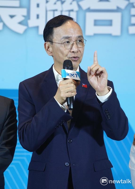 國民黨主席朱立倫。 圖：張良一/攝（資料照）