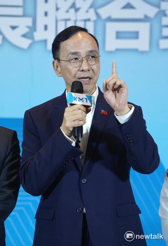 國民黨主席朱立倫。 圖：張良一／攝（資料照）