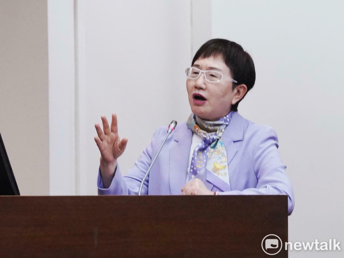 財政部長莊翠雲在立院財政委員會備詢。 圖：張良一／攝（資料照）
