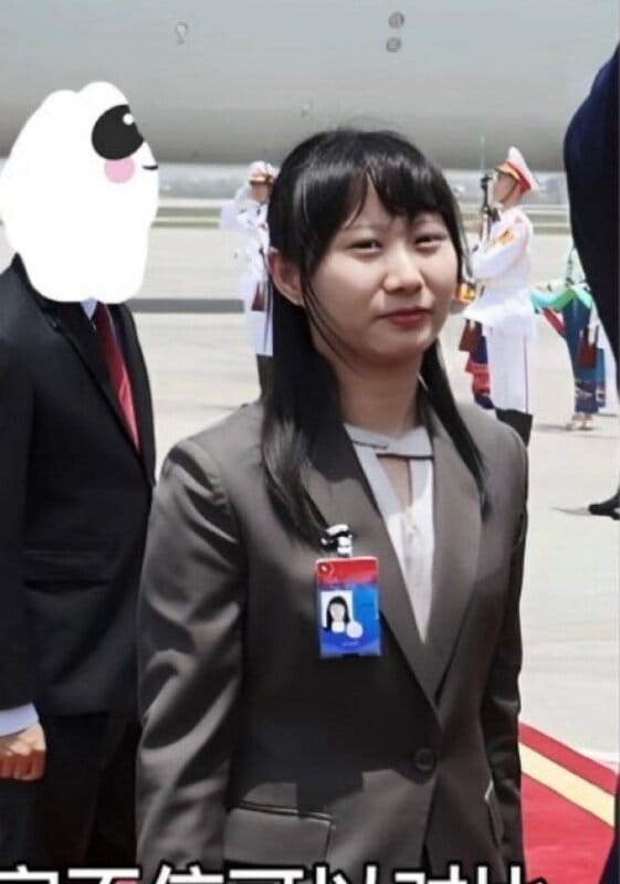 中國外交部高級翻譯周宇。 圖 : 翻攝自X