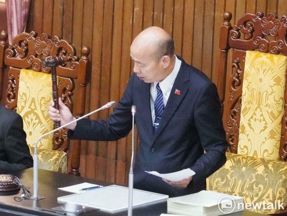 立法院長韓國瑜。 圖：張良一/攝