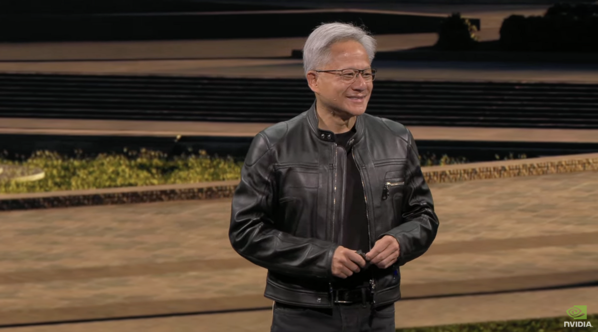圖為輝達（NVIDIA）執行長黃仁勳。 圖：截自NVIDIA直播影片(資料照)