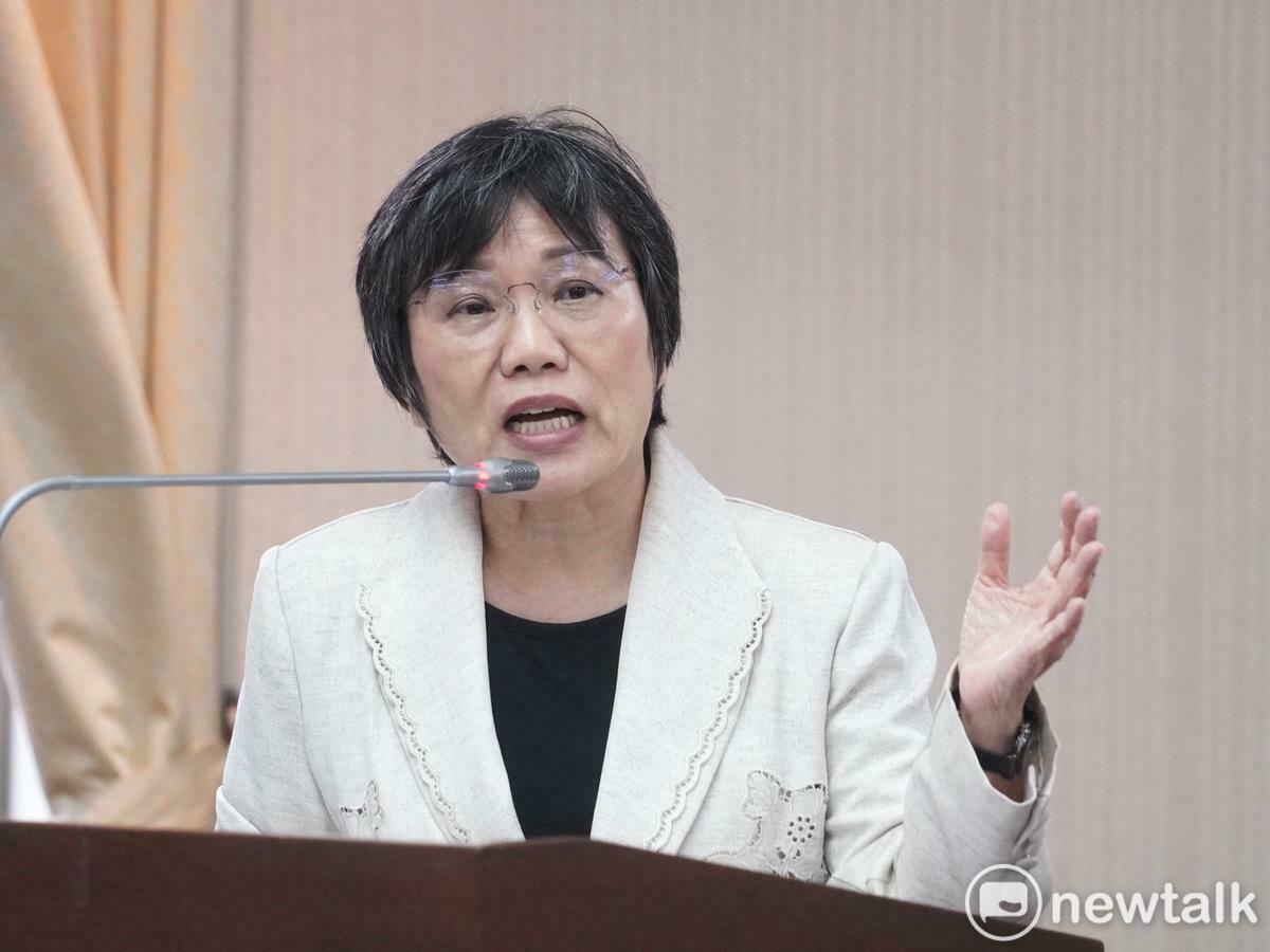 內政部長劉世芳。 圖：張良一/攝