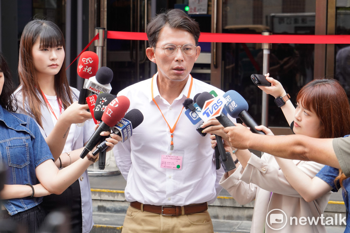台灣民眾黨主席黃國昌受訪。 圖：張良一／攝（資料照）