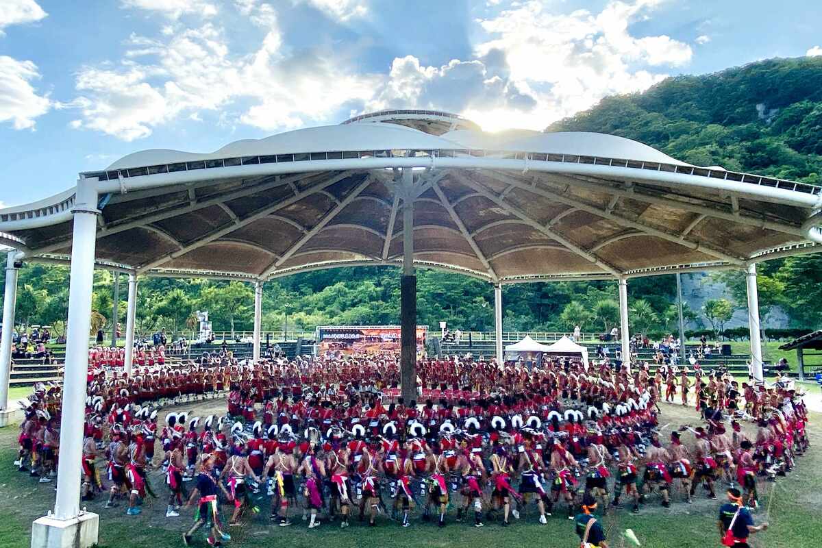 貓公部落族人9日下午進行娛靈儀式。 圖：文化部提供