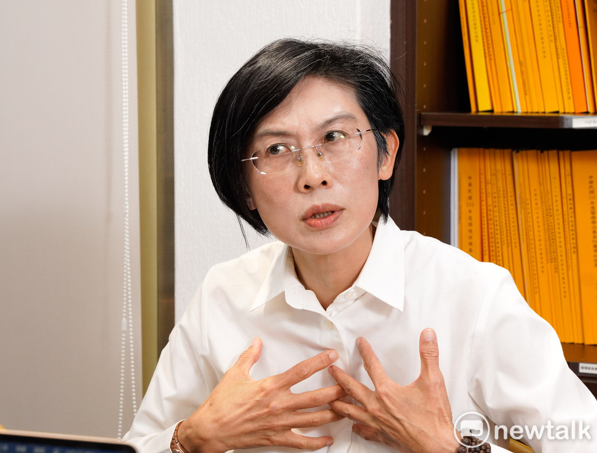 民進黨立委林岱樺專訪。 圖：張良一/攝