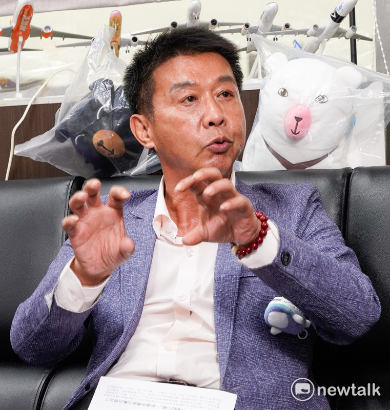 民進黨立委許智傑專訪。 圖：張良一/攝