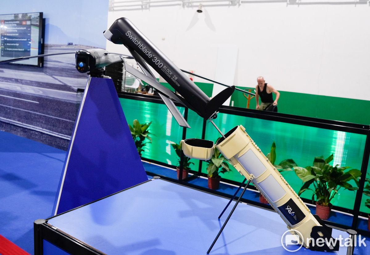 攻擊型無人機—彈簧刀300型。 資料照：張良一/攝影