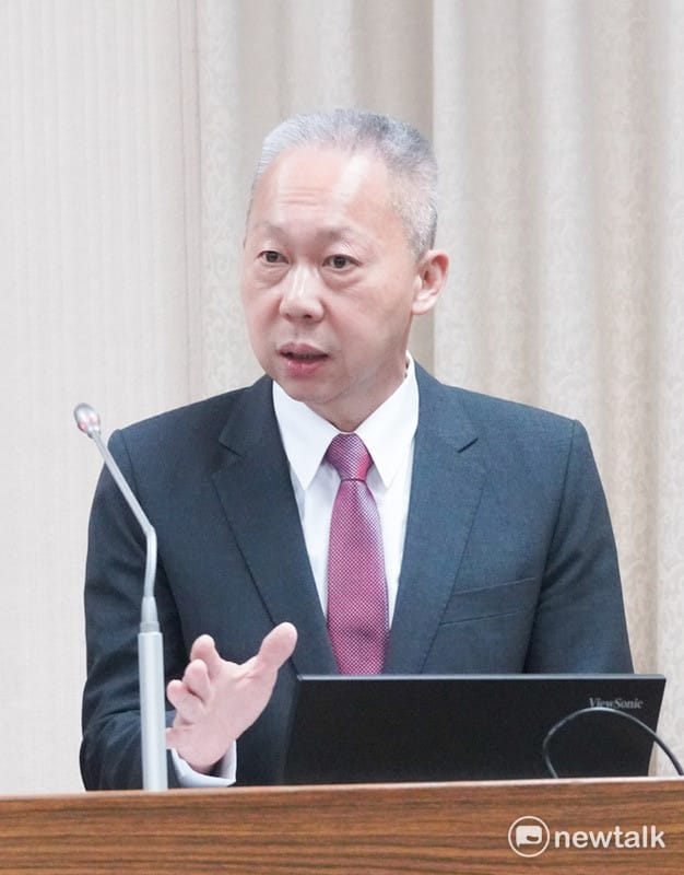 中科院院長李世強在立院外交及國防委員會備詢。 圖：張良一/攝