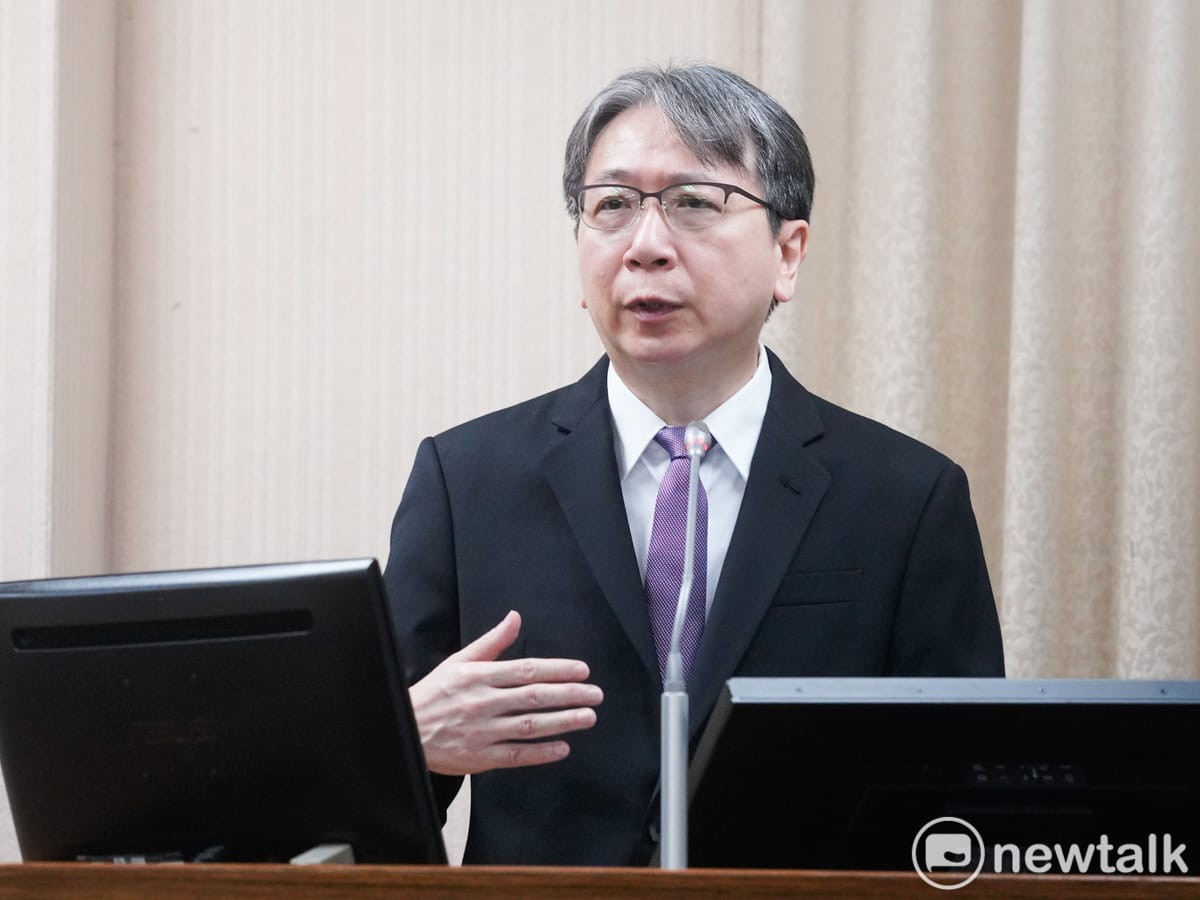 國安局長蔡明彥今（29）天在立院外交及國防委員會備詢。 圖：張良一/攝
